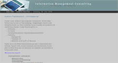Desktop Screenshot of fachwissen.inmaco.de